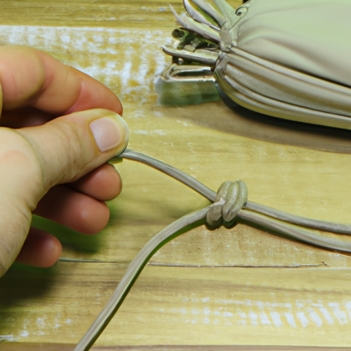 Part 1: The Basic KnotHow to tie a drawstring with ends
