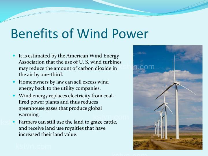 Wind energy is clean, renewable, and efficient