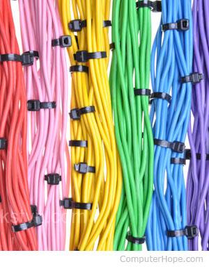 This blog post will discuss how to use nylon cable ties to organize cords.