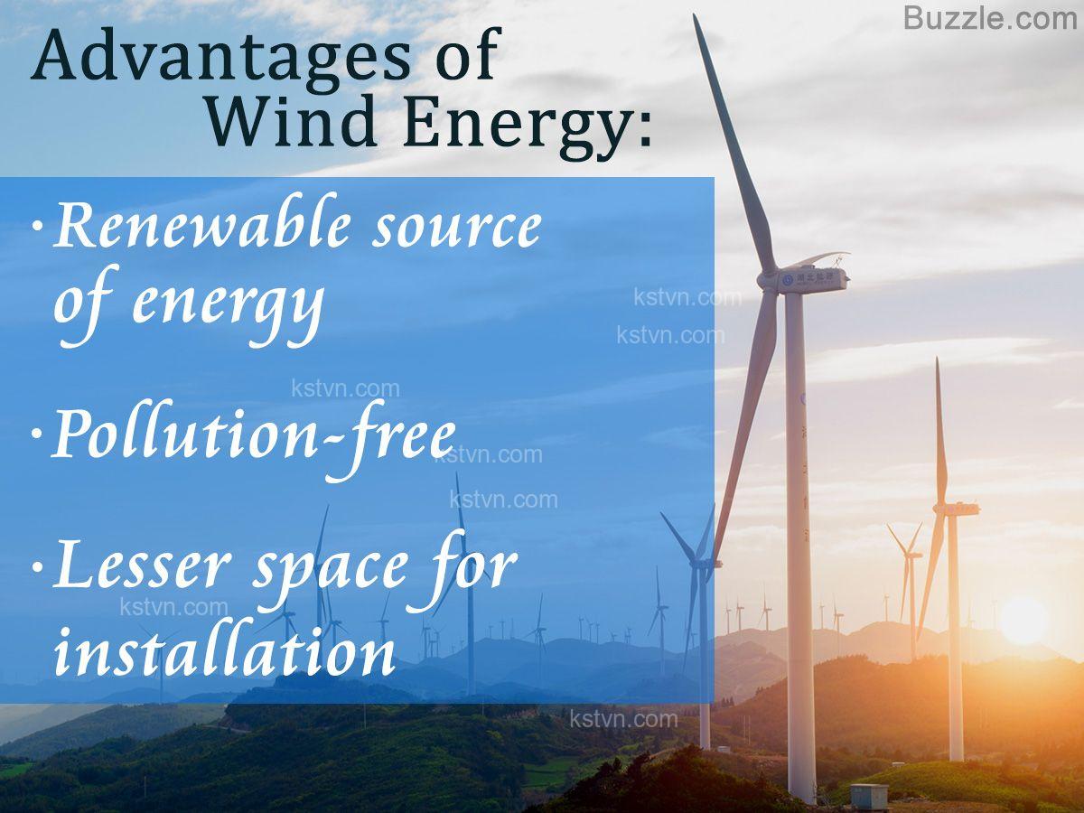 The advantages of wind energy for the environment
