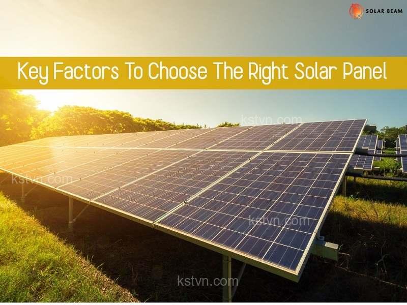 How to choose the right solar panel