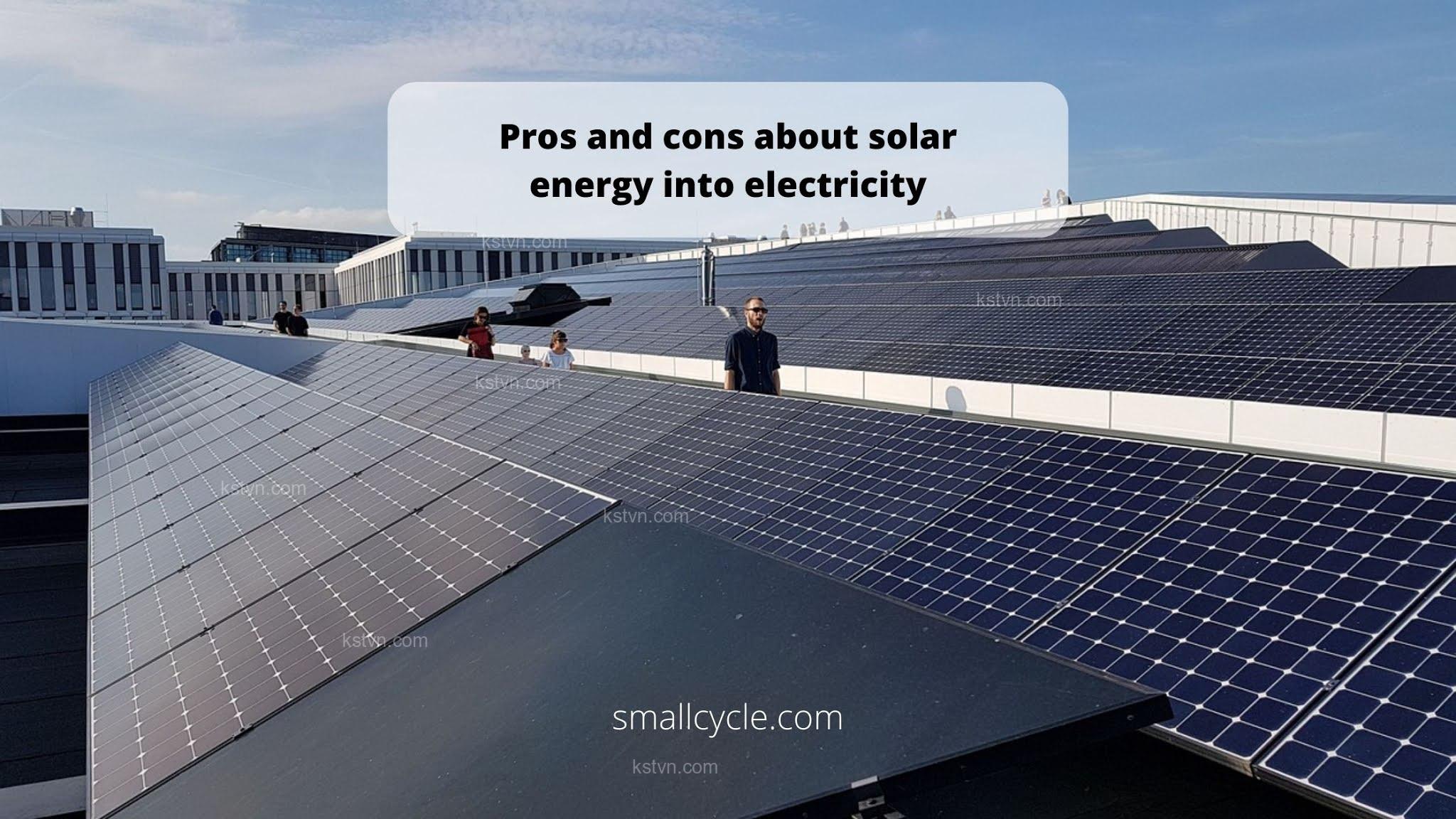 The pros and cons of investing in solar power